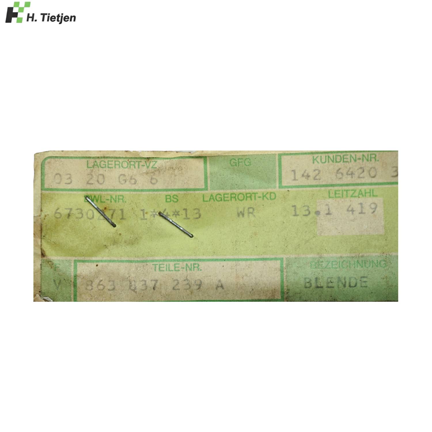Blende für Türgriff - 863 837 239 A