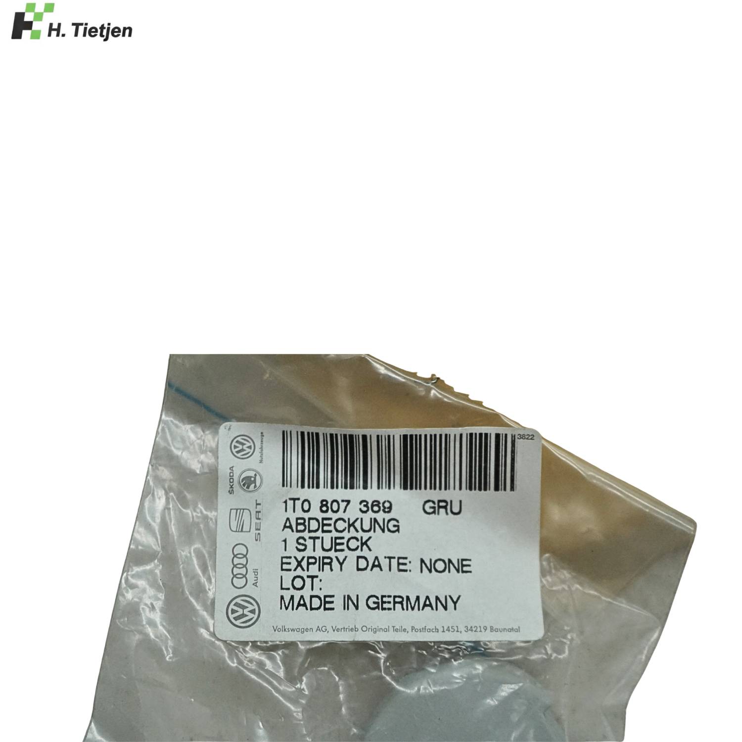 Abdeckung für Abschleppöse - 1T0 807 369