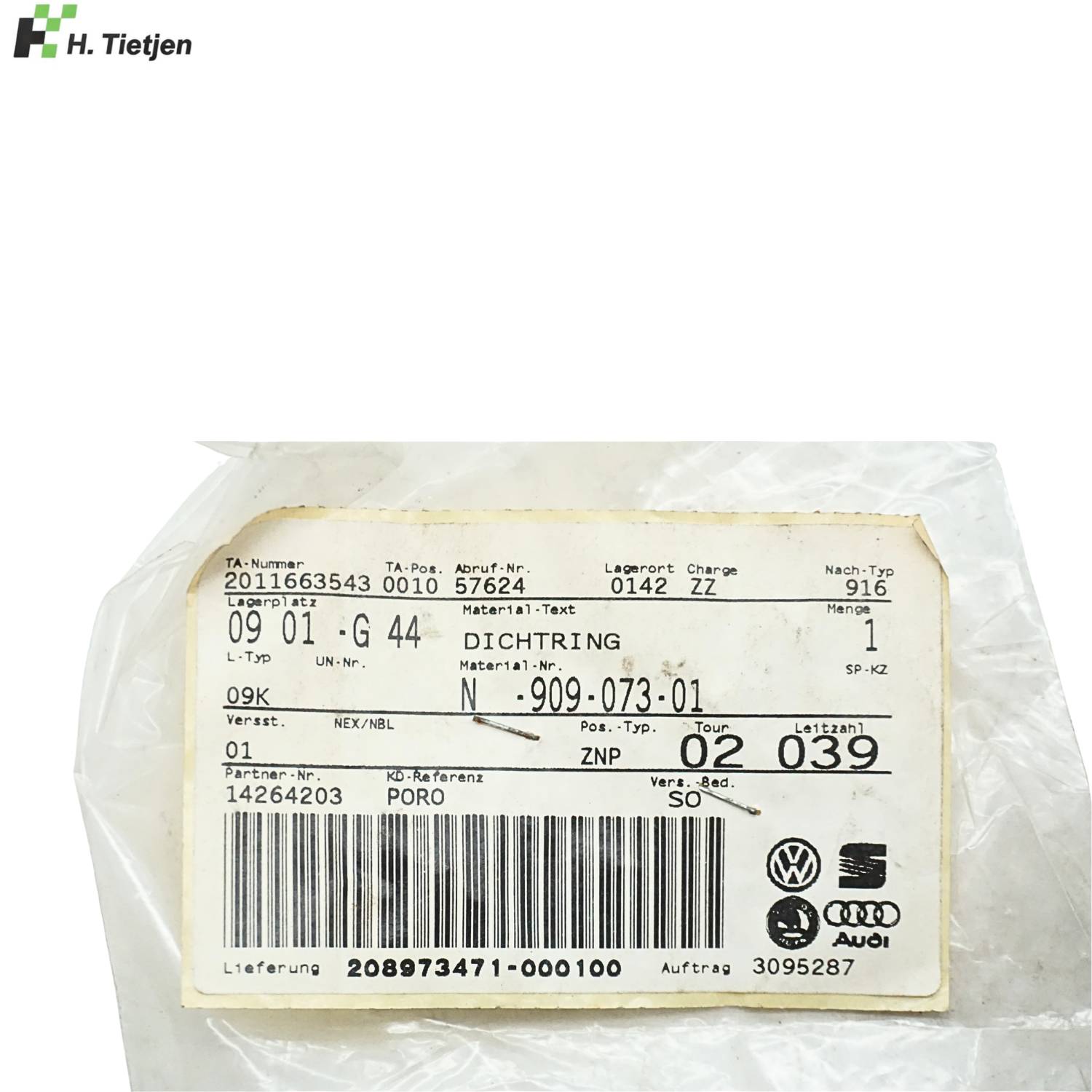 O-Ring - N 909 073 01
