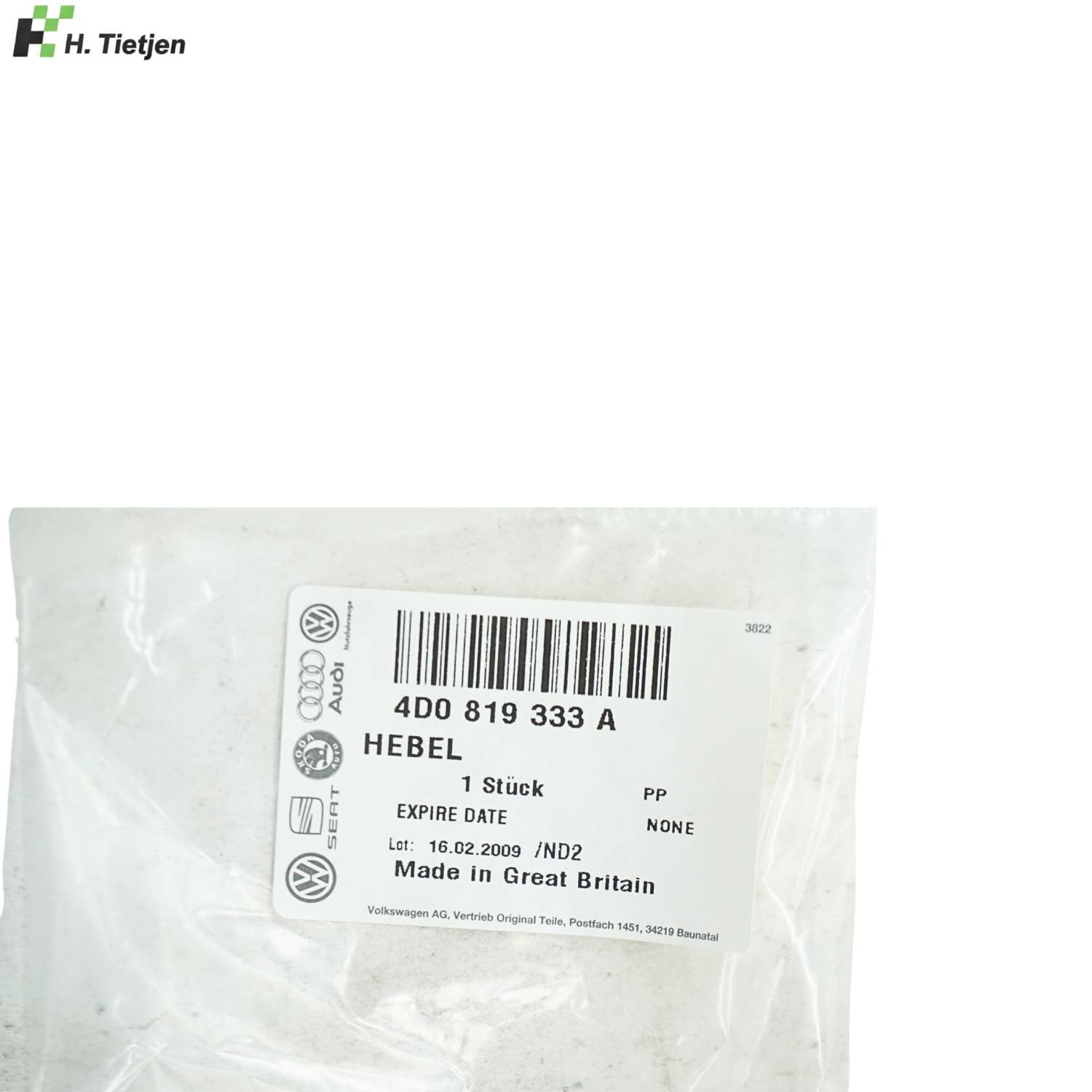 Hebel - 4D0 819 333 A