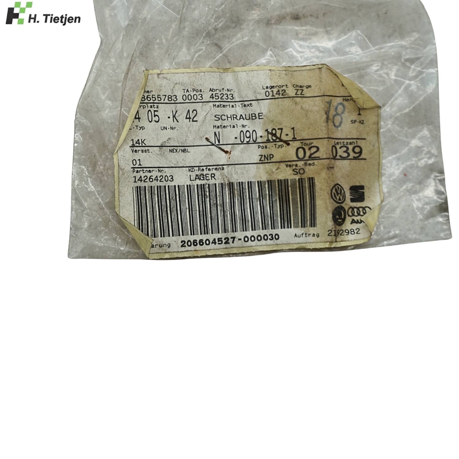 Sechskantblechschraube - N 090 187 1