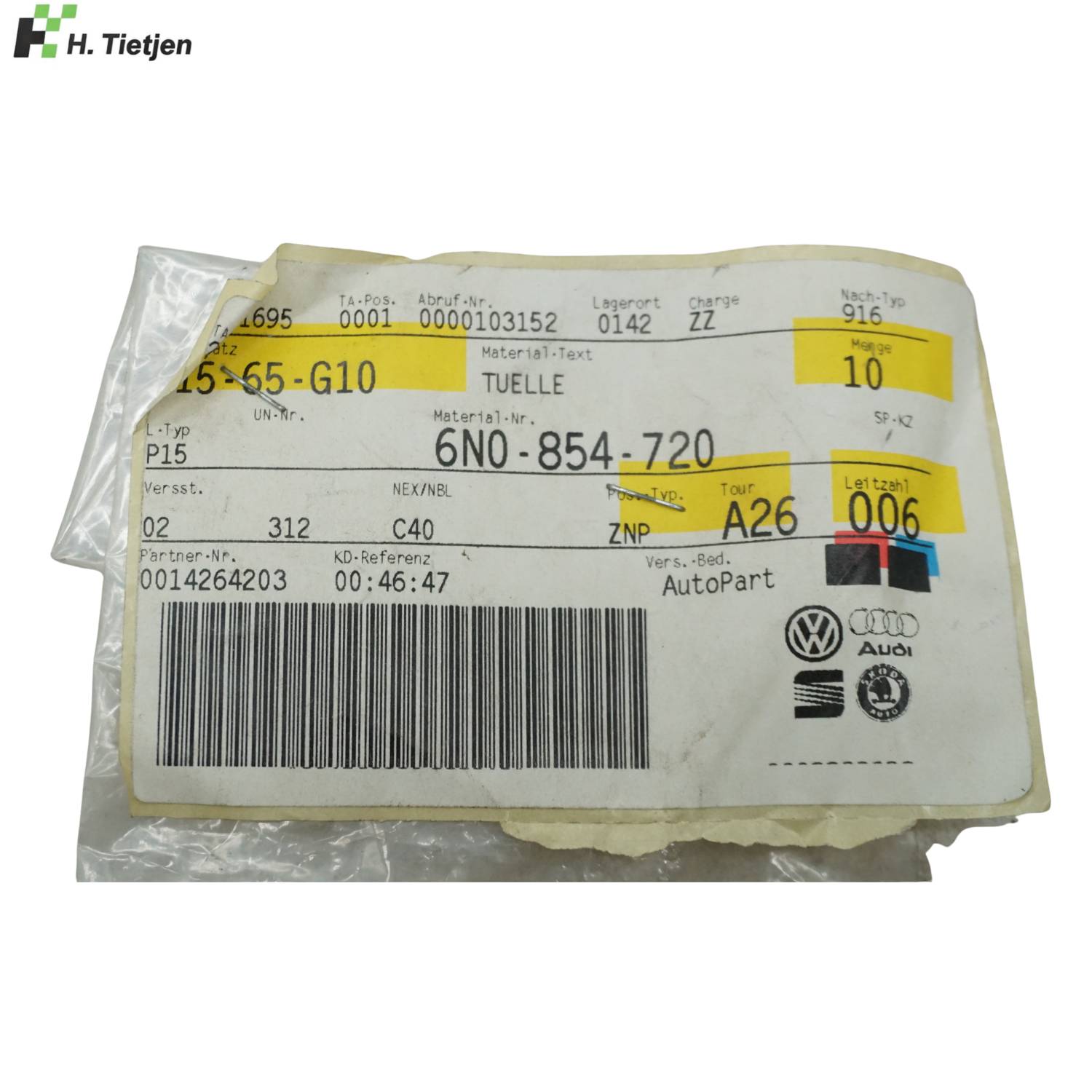 Tülle - 6N0 854 720