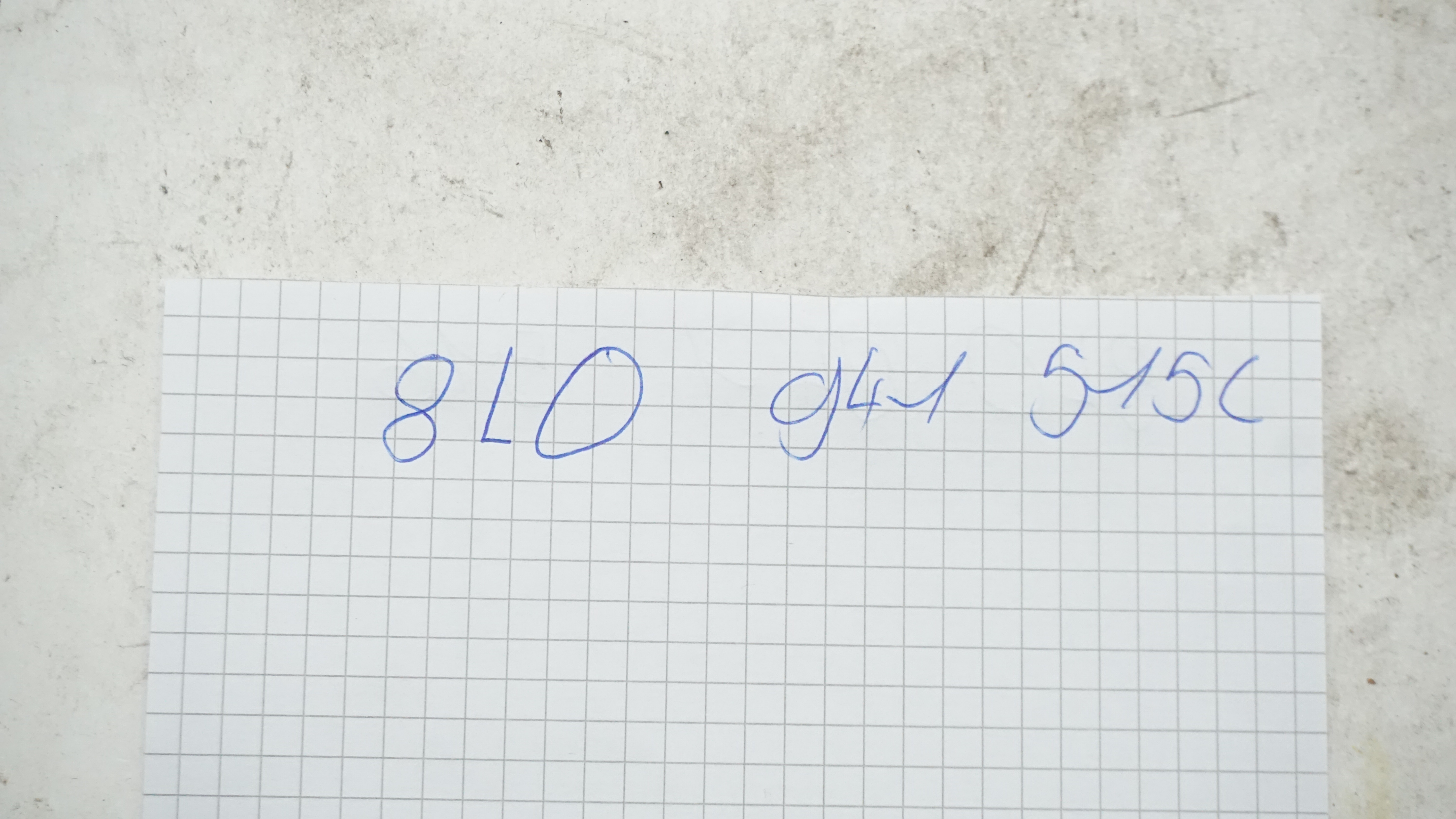 Blinddeckel - 8L0 941 515 C