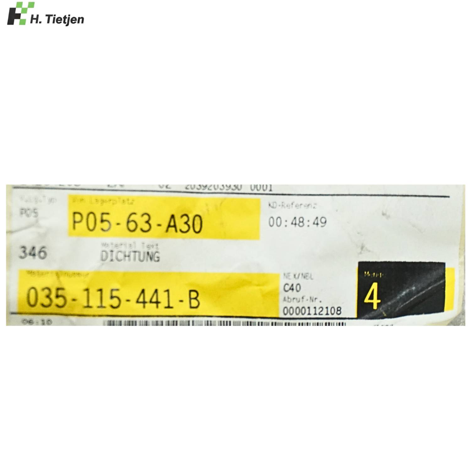 Dichtung - 035 115 441 B