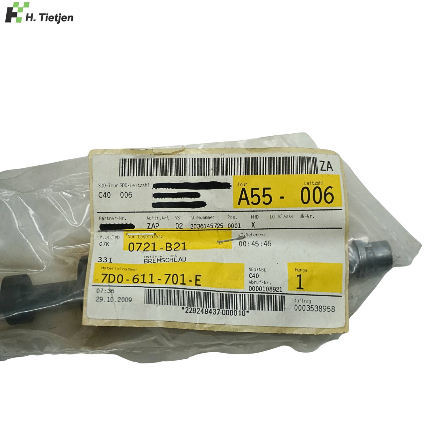 Bremsschlauch - 7D0 611 701 E